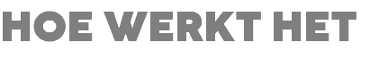HOE WERKT HET